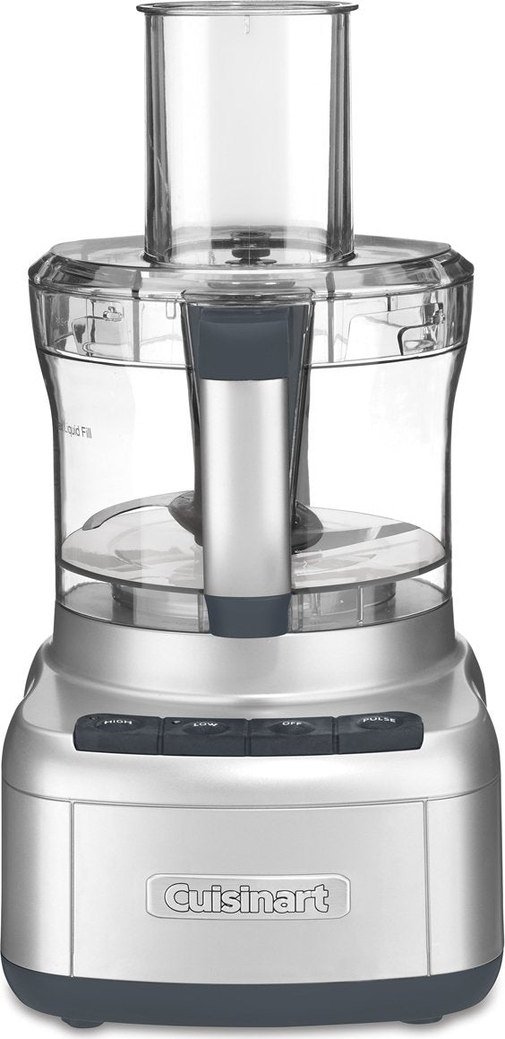 Cuisinart - Elemental 8-Cup Food Processor Brushed Stainless - FP-8SVEC