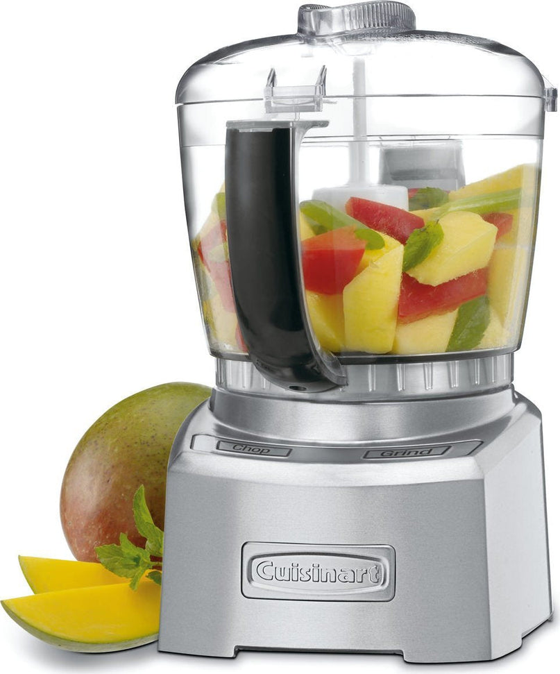 Cuisinart - Elite Collection 4-Cup (1 L) Brushed Stainless Chopper/Grinder - CH-4DCC