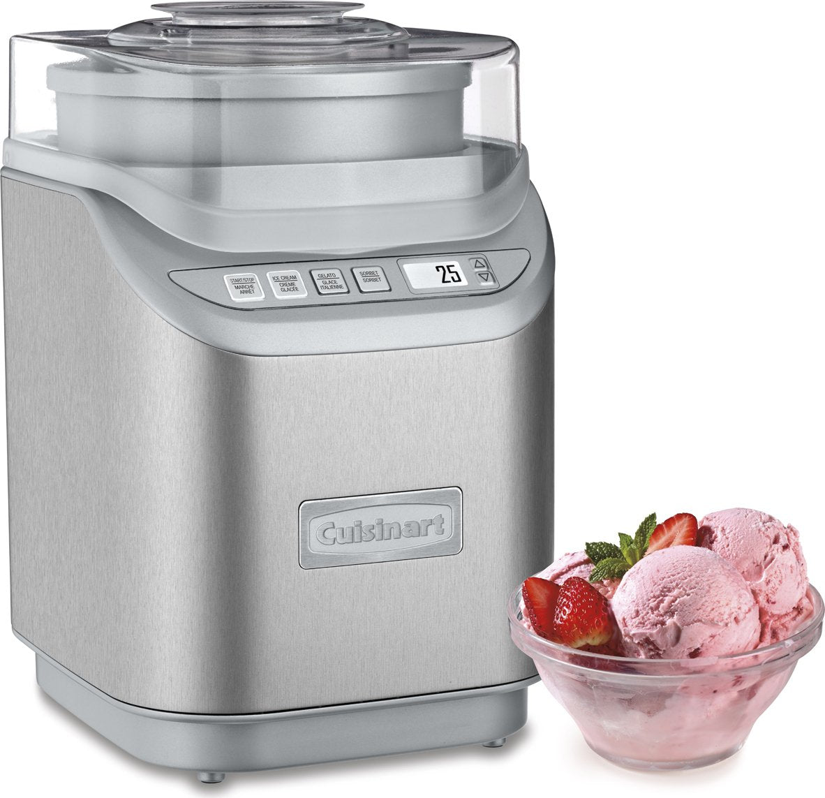 Cuisinart - Gelateria Frozen Yogurt - Ice Cream - Gelato & Sorbet Maker - ICE-70C