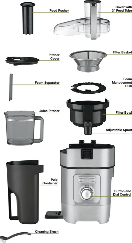 Cuisinart - Juice Extractor - CJE-1000C