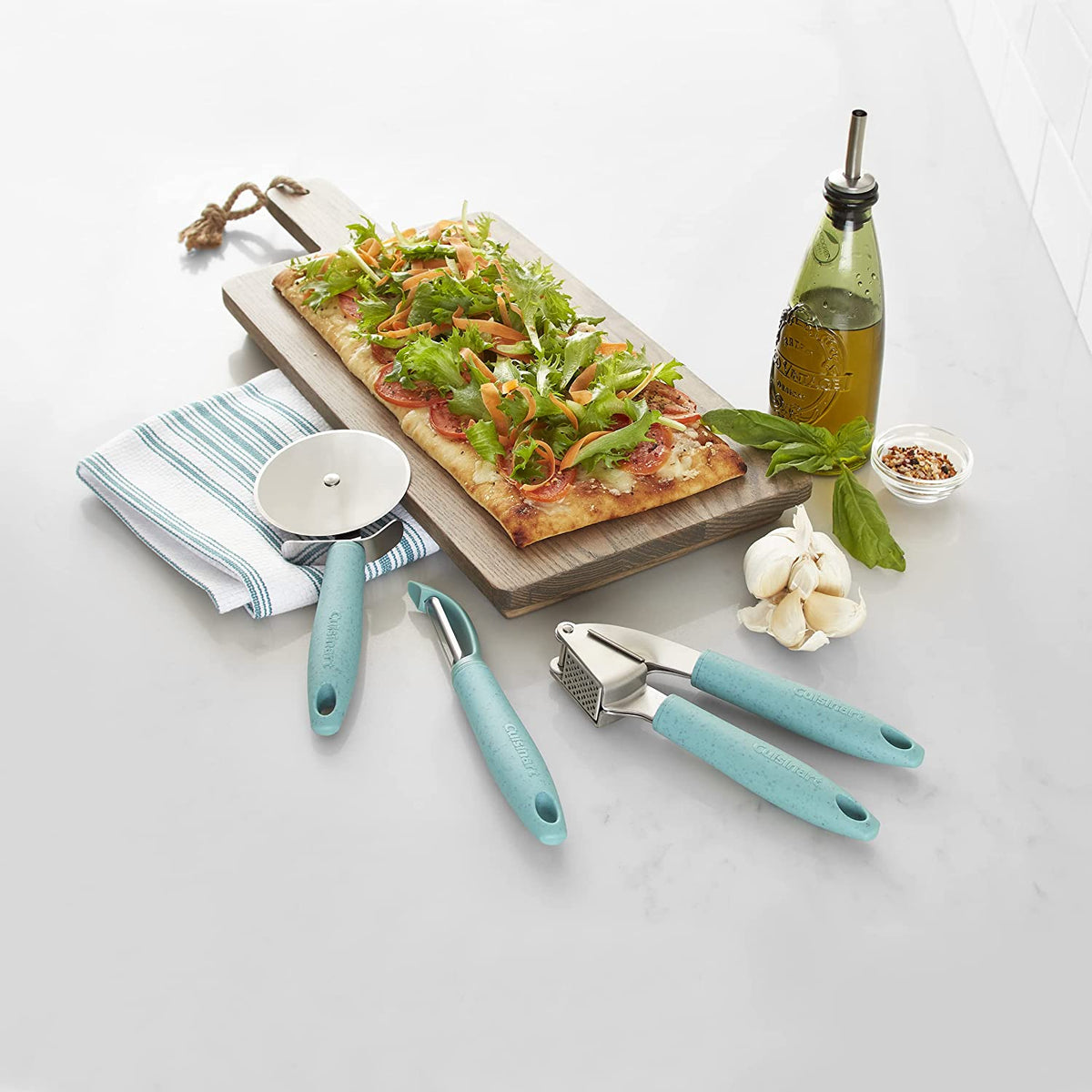 Cuisinart - Oceanware Slotted Spoon Teal - CTG-22-LSTC