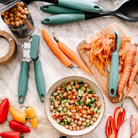 Cuisinart - Oceanware Slotted Turner Teal - CTG-22-LTTC