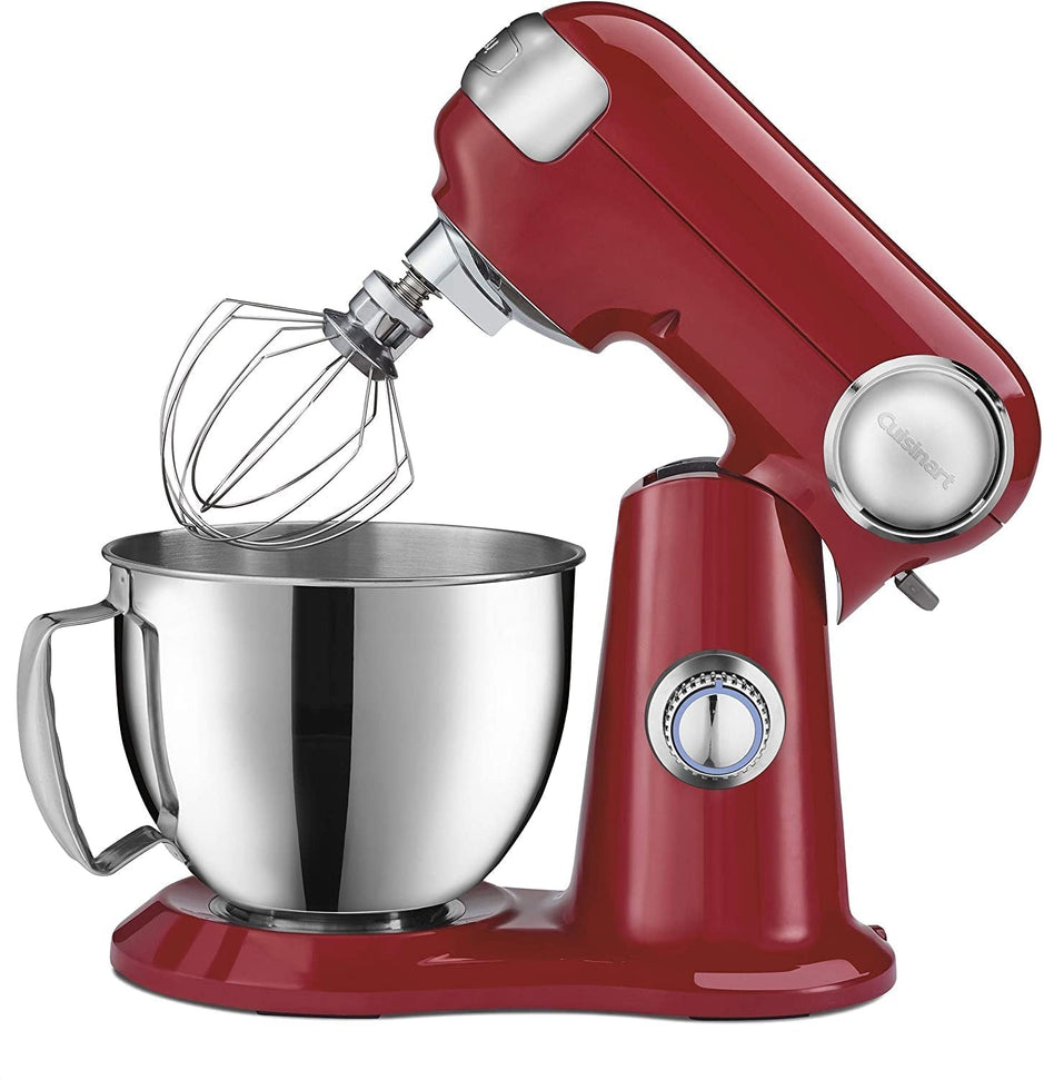 Cuisinart - Precision Master Compact 3.5 QT Stand Mixer Red - SM-35RC