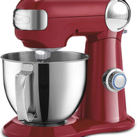 Cuisinart - Precision Master Compact 3.5 QT Stand Mixer Red - SM-35RC