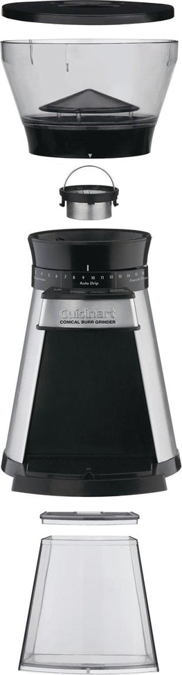 Cuisinart - Programmable Conical Burr Coffee Grinder / Mill - CBM-18C