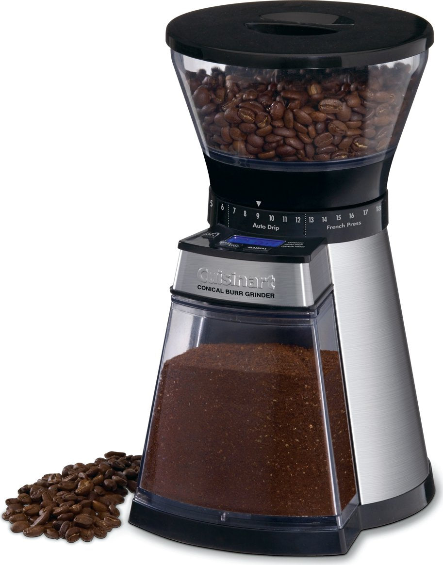 Cuisinart - Programmable Conical Burr Coffee Grinder / Mill - CBM-18C