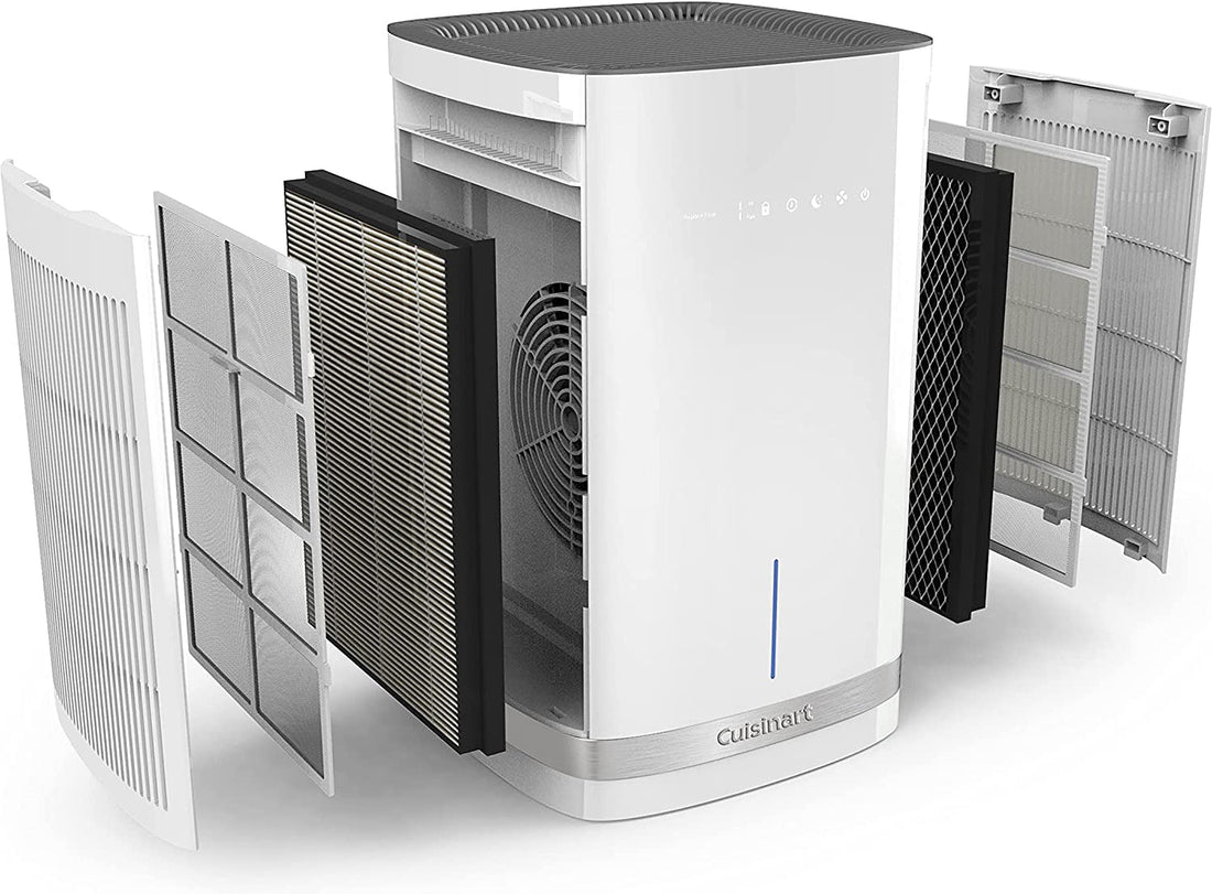Cuisinart - Purxium Replacement H13 HEPA & Carbon Filters For Air Purifier - CAP-500FPKC