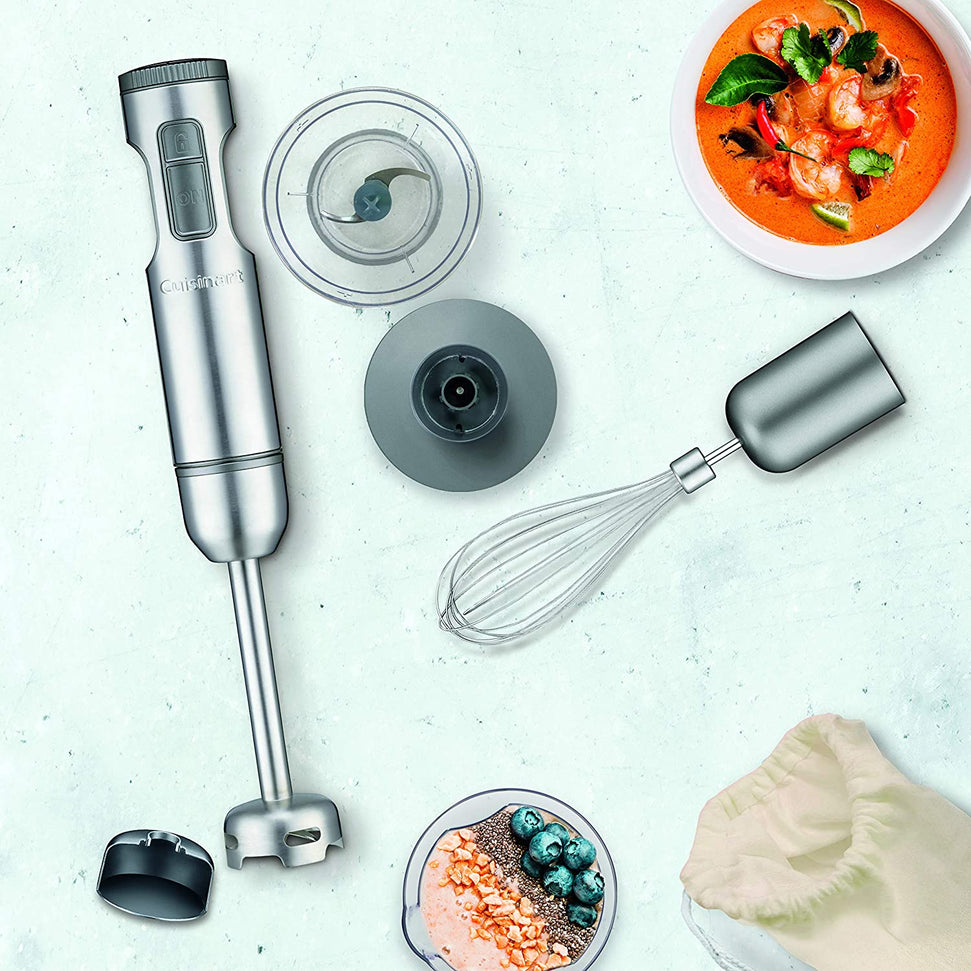 Cuisinart - Smart Stick Variable Speed Hand Blender With Chopper - CSB-87C