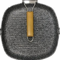 Cuisinox - 11" x 11" Quartz Grill Pan with Folding Handle (28 x 28 cm) - PAN28X28GR