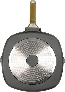 Cuisinox - 11" x 11" Quartz Grill Pan with Folding Handle (28 x 28 cm) - PAN28X28GR