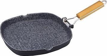 Cuisinox - 11" x 11" Quartz Grill Pan with Folding Handle (28 x 28 cm) - PAN28X28GR