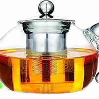 Cuisinox - 1.2L Glass Teapot with Stainless Steel Infuser - TEA-215