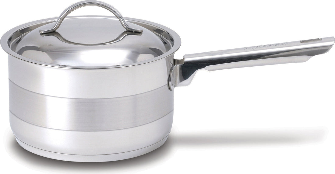 Cuisinox - 1.9 L Gourmet Covered Saucepan (2 QT) - POT-C16
