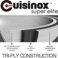 Cuisinox - 1.9 L Super Elite Covered Saucepan (2 QT) - POT-416