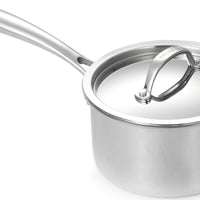 Cuisinox - 1.9 L Super Elite Covered Saucepan (2 QT) - POT-416