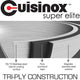 Cuisinox - 2.8 L Super Elite Covered Saucepan (3 QT) - POT-418