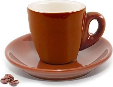 Cuisinox - 2oz Espresso Cup Brown Porcelain, Pack of 4 (60ml) - CUP466BR