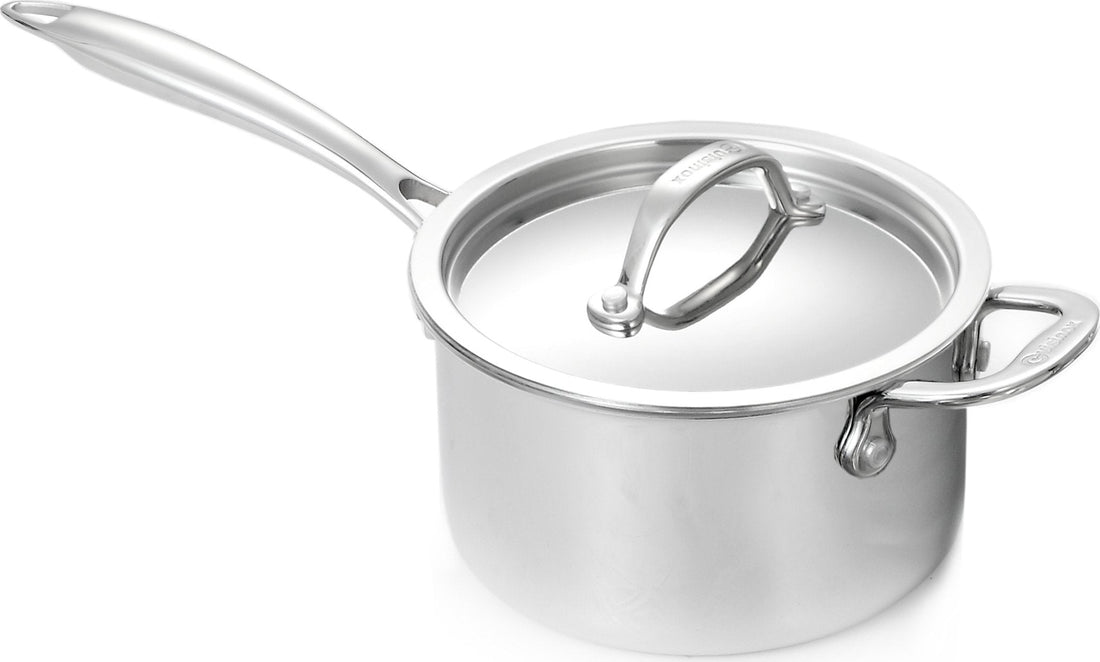 Cuisinox - 3.6 L Super Elite Covered Saucepan (3.8 QT) - POT-420