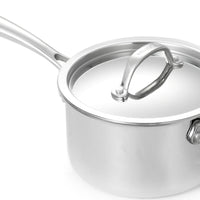 Cuisinox - 3.6 L Super Elite Covered Saucepan (3.8 QT) - POT-420