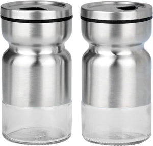 Cuisinox - 4" Salt And Pepper / Spice Shaker Set (10cm) - SNP-SG