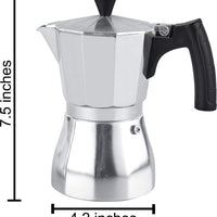 Cuisinox - 6 Cup Latte Espresso Coffee Maker - COFLT6