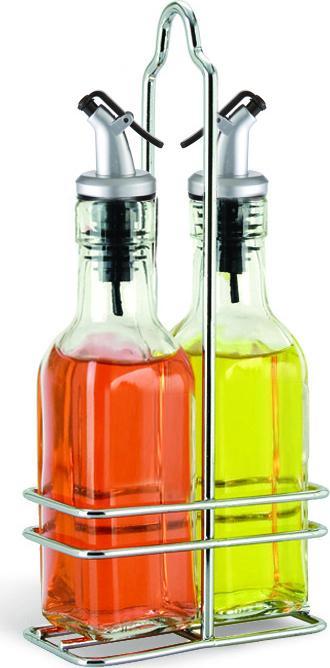 Cuisinox - 6 Oz Oil & Vinegar Cruet Set With Caddy - CRU-175