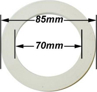 Cuisinox - 9 Or 10 Cup Rubber Gasket For Roma/Alpha/Liberta/Milano/Amora/Bella - GASI9