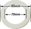Cuisinox - 9 Or 10 Cup Rubber Gasket For Roma/Alpha/Liberta/Milano/Amora/Bella - GASI9