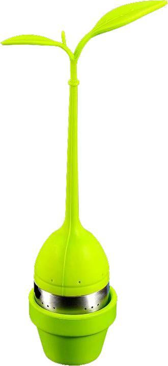 Cuisinox - Tea Infuser With Holder - Leaf Design - TEA-LEAF