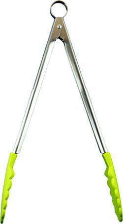 Cuisipro - 12" Apple Green Silicone Locking Tongs (30.5 cm) - 74708724