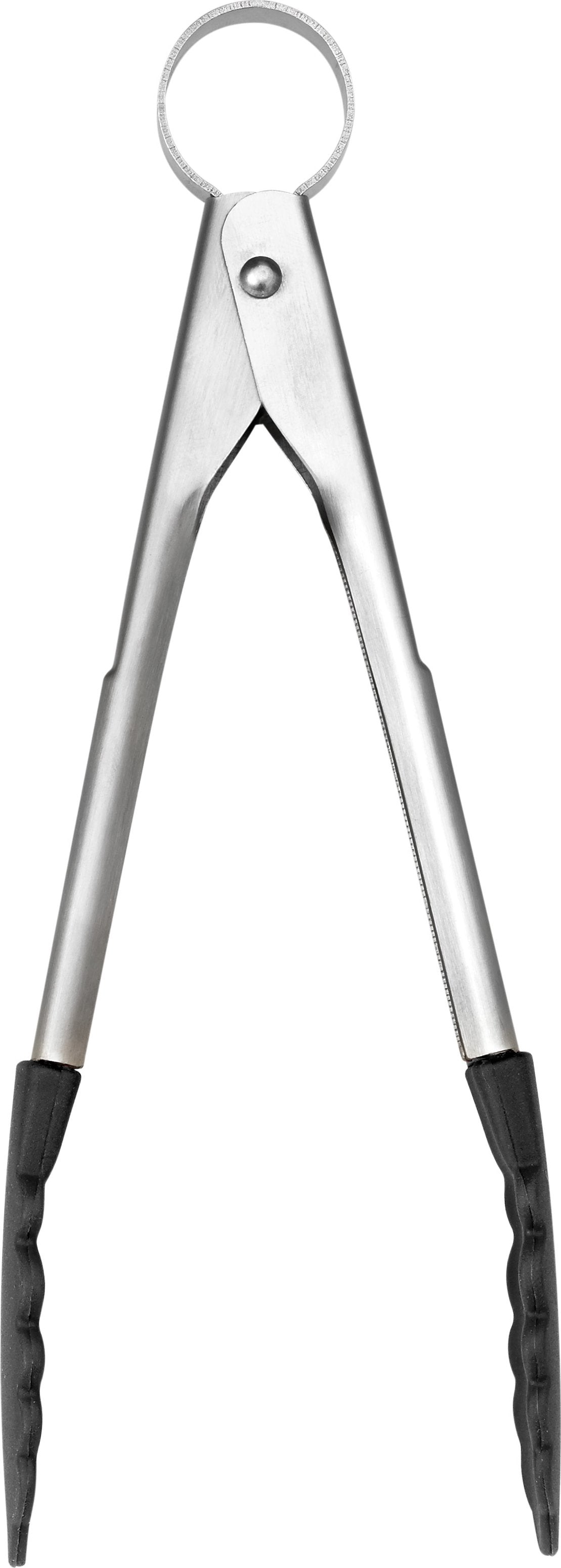 Cuisipro - 7" Black Piccolo Mini Silicone Tongs - 74708502