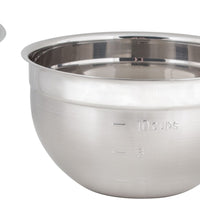 Cuisipro - Pack of 3 Stainless Steel Mixing Bowls - 747390