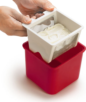 Cuisipro - Red Yogurt Cheese Maker - 74742605