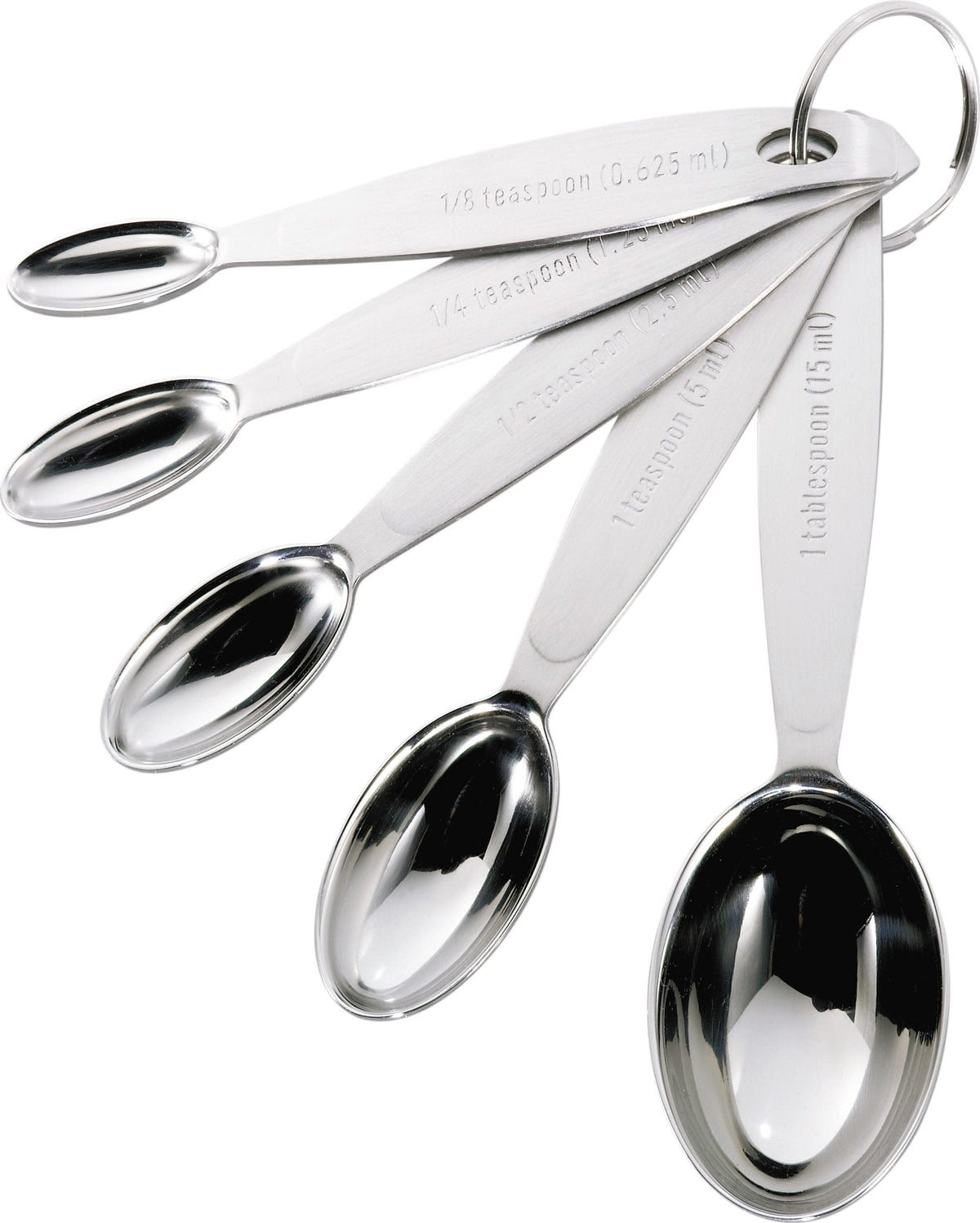 Cuisipro - Stainless Steel Measuring Cups & Spoon Set - 747143