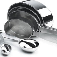 Cuisipro - Stainless Steel Measuring Cups & Spoon Set - 747143