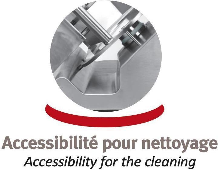 Dadaux - 12" Blade Gravinox 300 Meat Slicer with 0.27 HP Motor - GRAV300