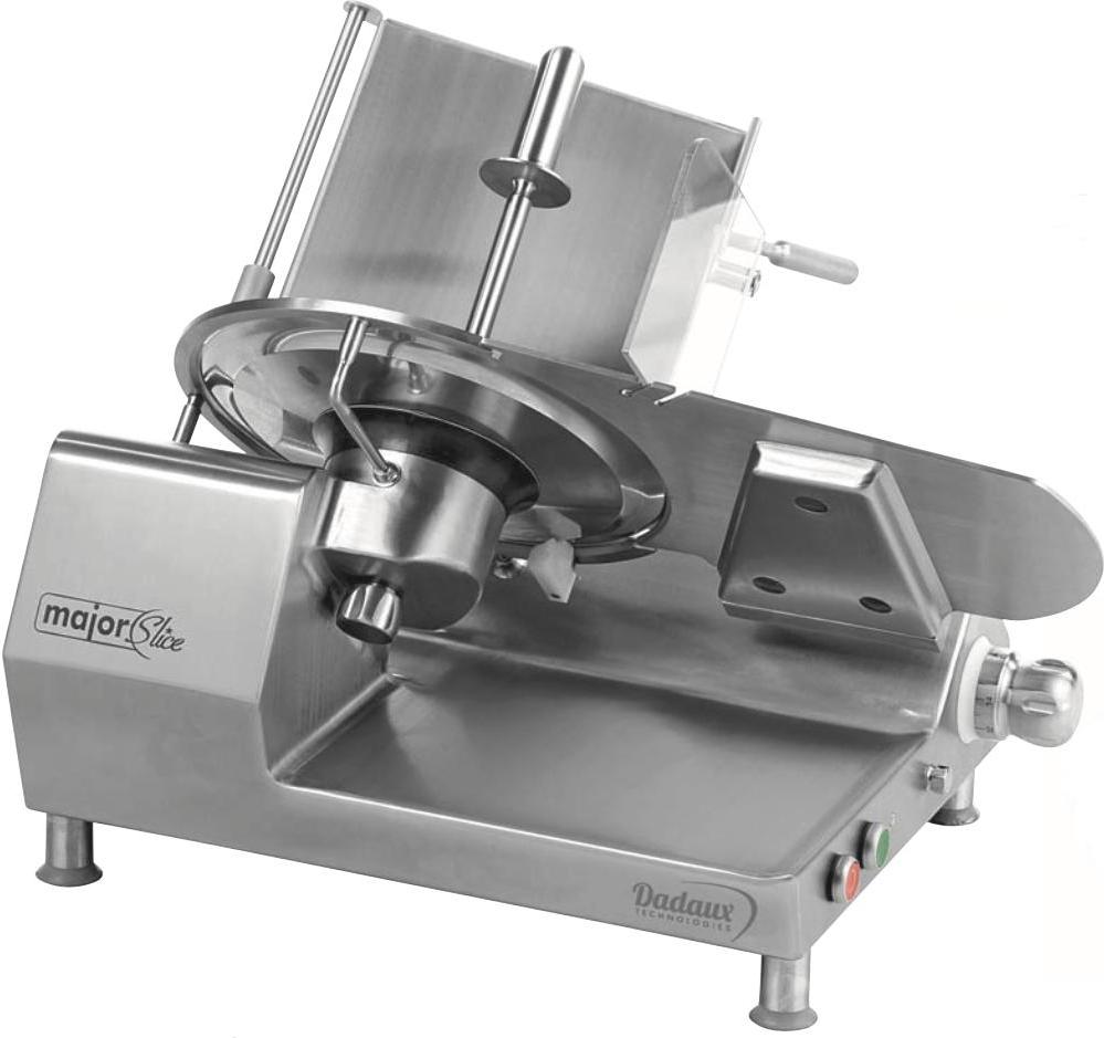 Dadaux - 12" Blade Gravinox 300 Meat Slicer with 0.27 HP Motor - GRAV300