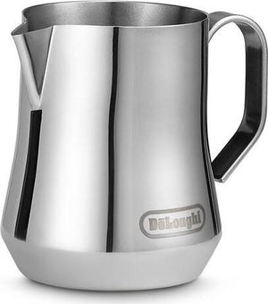 DeLonghi - 12 oz Stainless Steel Milk Frothing Pitcher - DLSC060