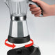 DeLonghi - Alicia Electric Moka Pot Coffee Maker - EMK-6