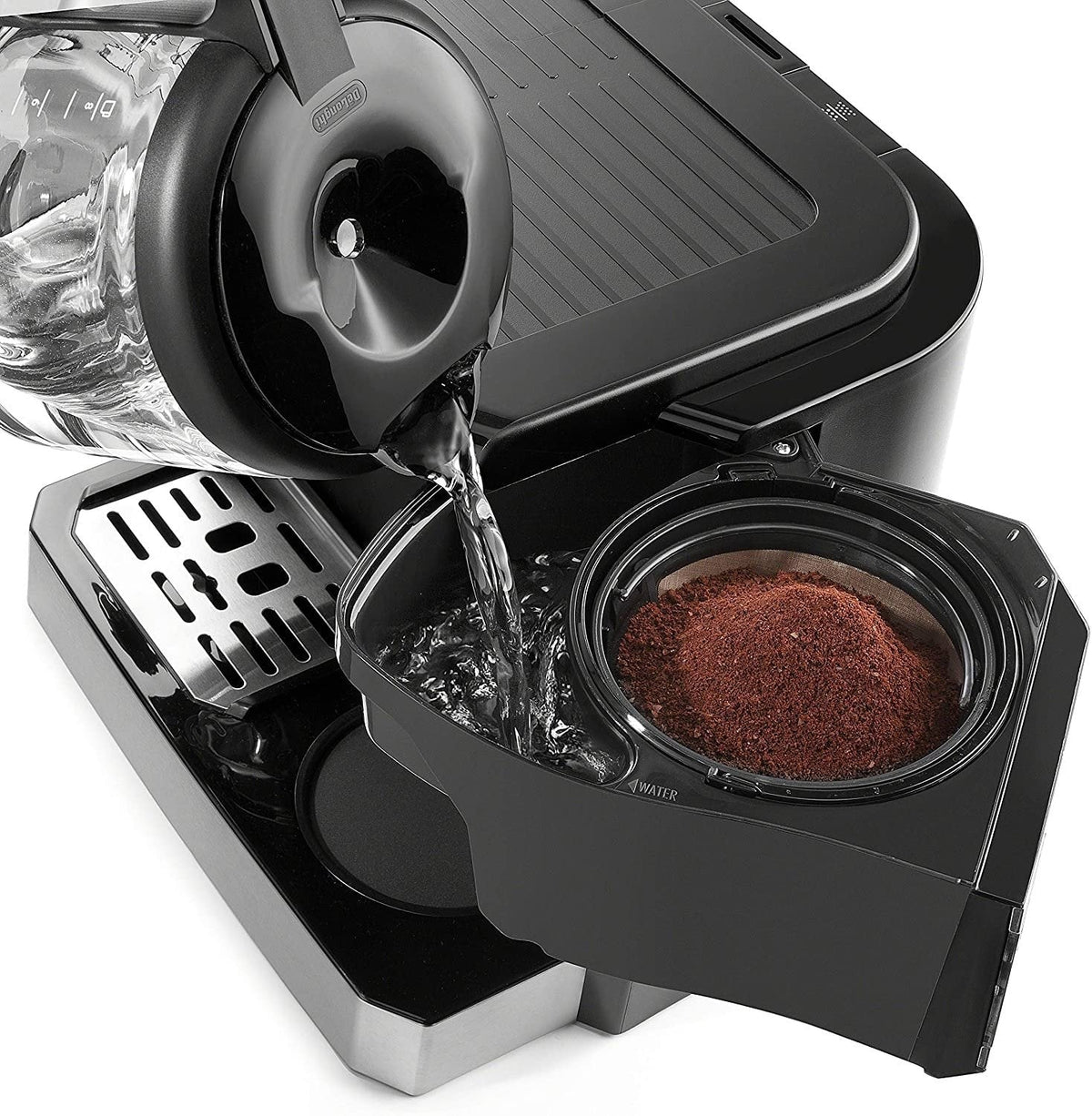 DeLonghi - All-In-One Coffee Espresso Cappuccino Latte Machine with Frother - COM532