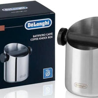 DeLonghi - Coffee Knock Box Stainless Steel - DLSC059
