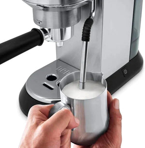 DeLonghi - Dedica Arte Pump Espresso Machine Stainless Steel - EC885M