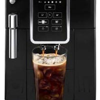 DeLonghi - Dinamica TrueBrew Over Ice Fully Automatic Coffee and Espresso Machine Black - ECAM35020B