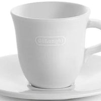 DeLonghi - Italian Espresso Demitasse Cups & Saucers - DLSC308