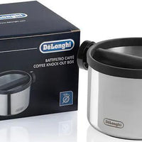 DeLonghi - Knock Box Stainless Steel Large - DLSC062