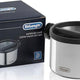 DeLonghi - Knock Box Stainless Steel Large - DLSC062