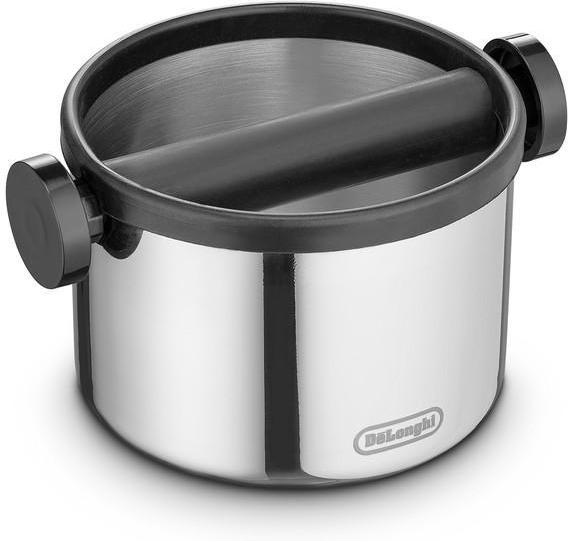 DeLonghi - Knock Box Stainless Steel Large - DLSC062