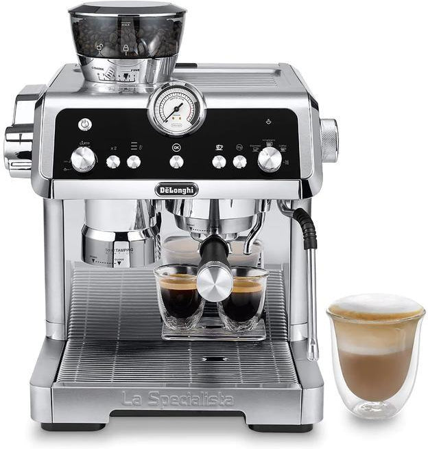 DeLonghi - La Specialista Prestigio Espresso Machine with Smart Tamping Station & Dual Heating System - EC9355M