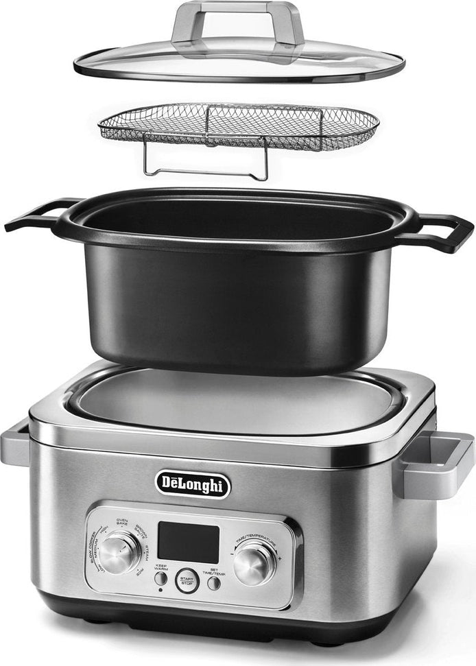 DeLonghi - Livenza 6 QT All-in-One Programmable Multi-Cooker - CKM1641D