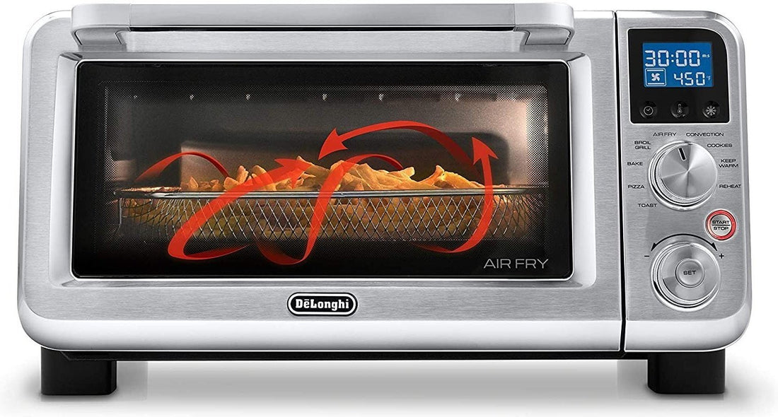 DeLonghi - Livenza 9-in-1 Digital Air Fry Convection Toaster Oven - EO141164M